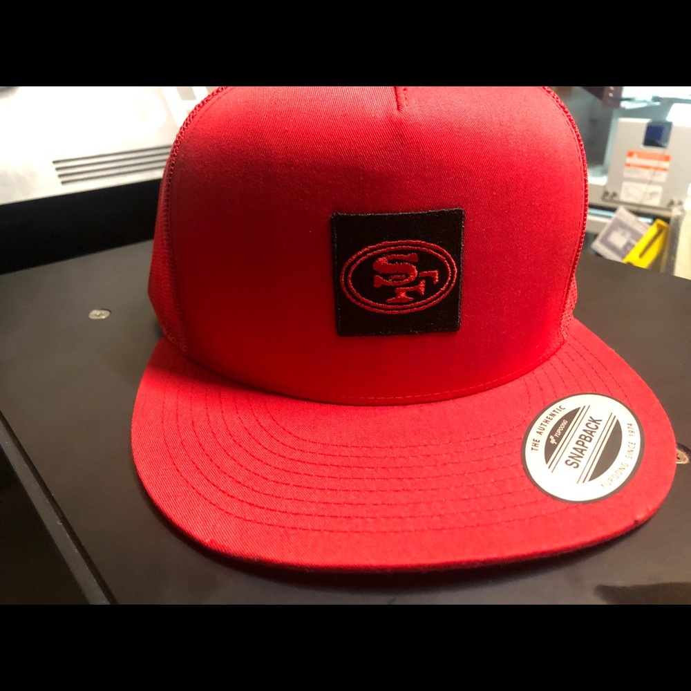 The Coach Shanahan Hat - minimalist 49ers - niners